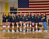 BM Volleyball Teams and Seniors '25
